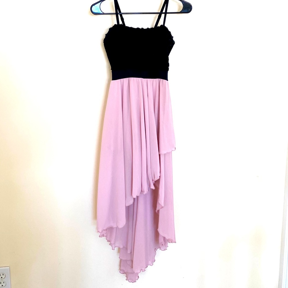 Weissman Pink & Black Dance Costume